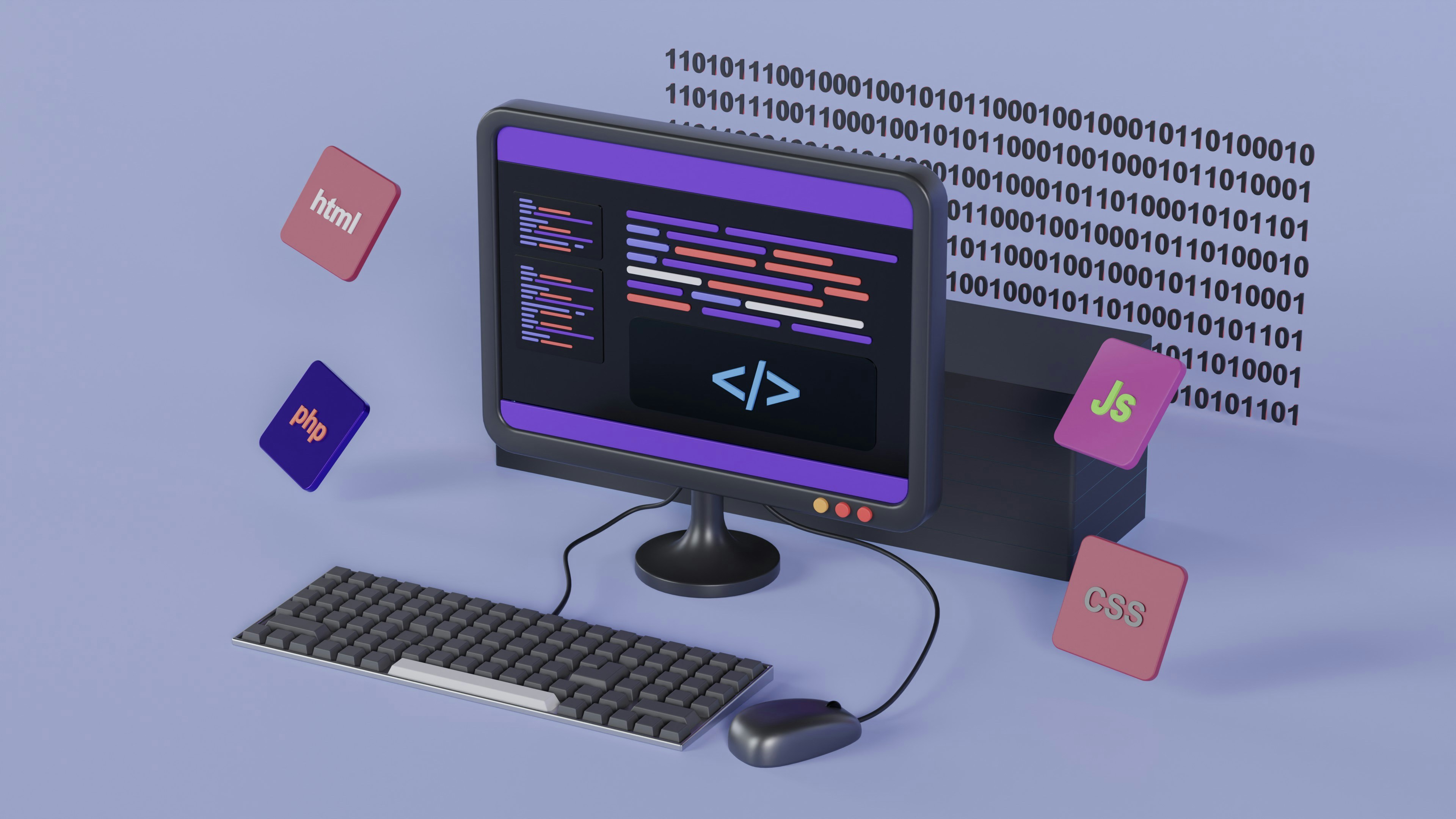 Growtika - a-computer-with-a-keyboard-and-mouse